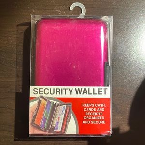 Pink Security Wallet